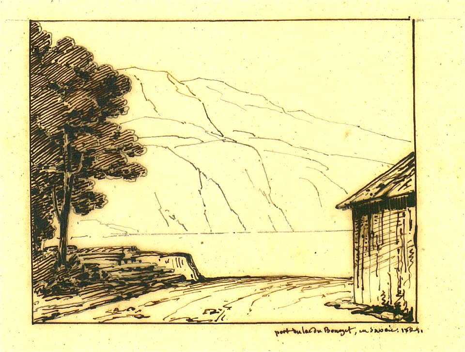 Voyage à Rome, vol 1 - 077 - Lac du Bourget