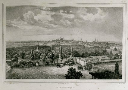 Vue d'Andrinople - Sayger C - 1834