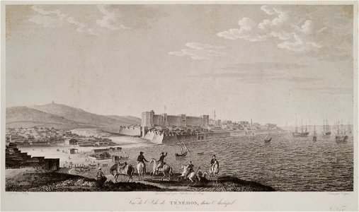 Vue d l'isle de Ténédos, dans l'Archipel - Melling Antoine Ignace - 1819
