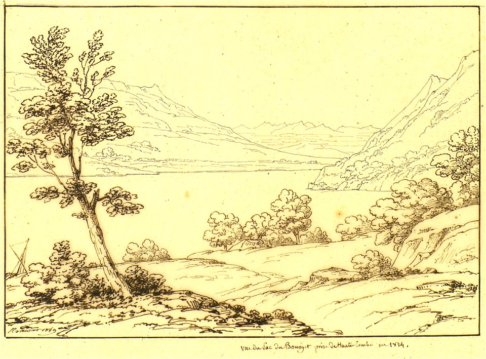 Voyage à Rome, vol 1 - 085 - Lac du Bourget