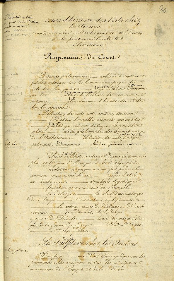 Voyage à Rome, vol 1 - 095 - Cours d'histoire des Arts chez les Anciens