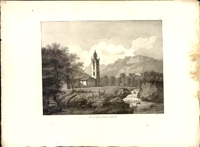 Vue de l'Eglise d'Eccica et Suarella, objectnr A 59334