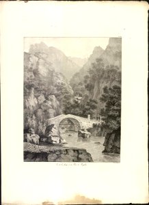 Vue de la Gorge et du Pont de Zaglia, objectnr A 59345