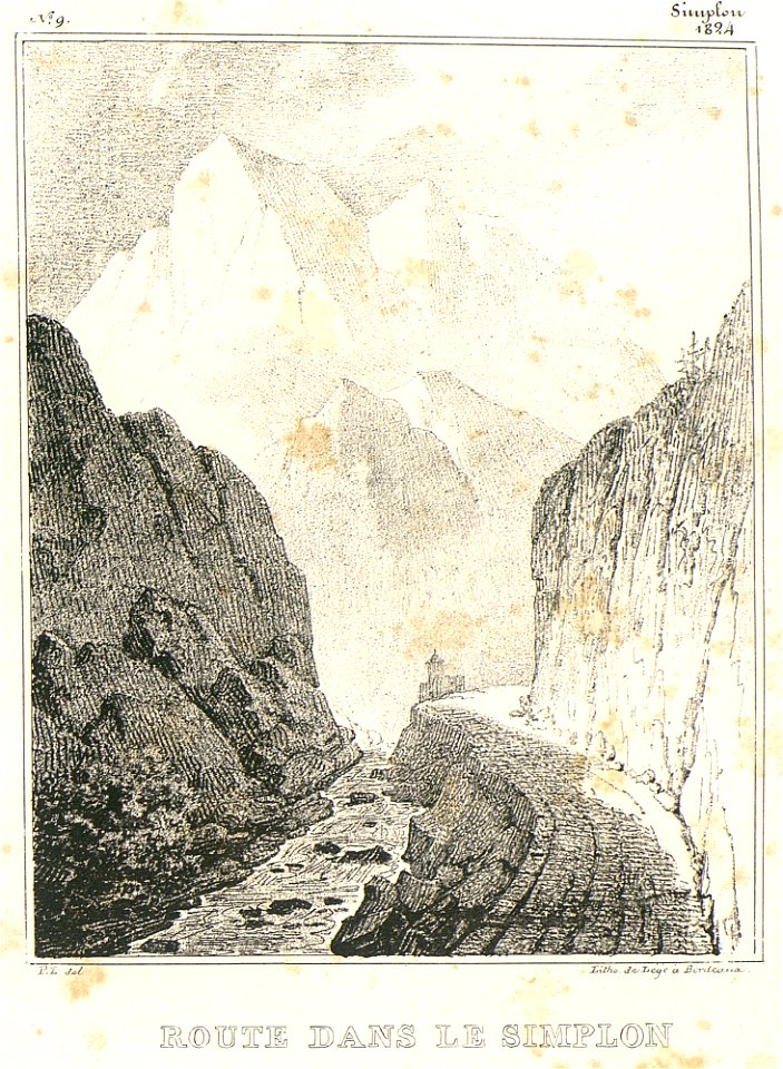 Voyage à Rome, vol 2 - 061a - Simplon