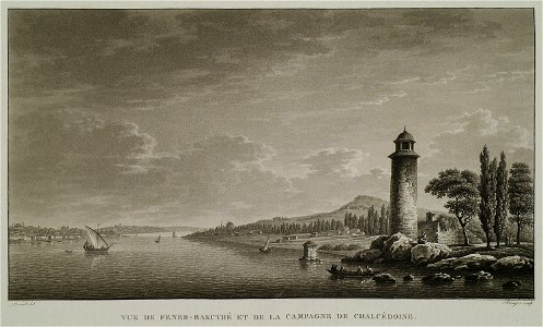 Vue de Fener-Bakcthé et de la campagne de Chalcédoine - Pertusier Charles - 1817