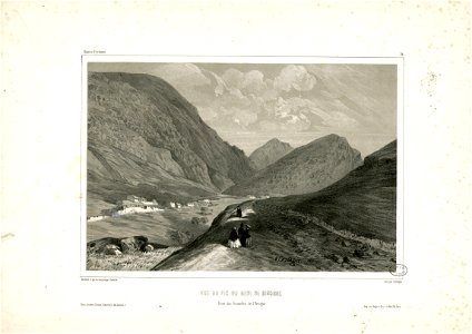 Vue du Pic du Midi de Bigorre, prise des hauteurs de l'Artigue (36) - Fonds Ancely - B315556101 A AUBRUN 2 016