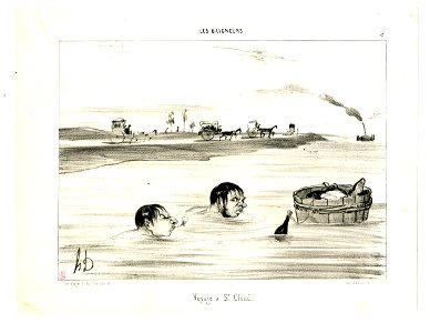 Voyage à St Cloud (Trip to St Cloud) (BM 1918,0511.107)