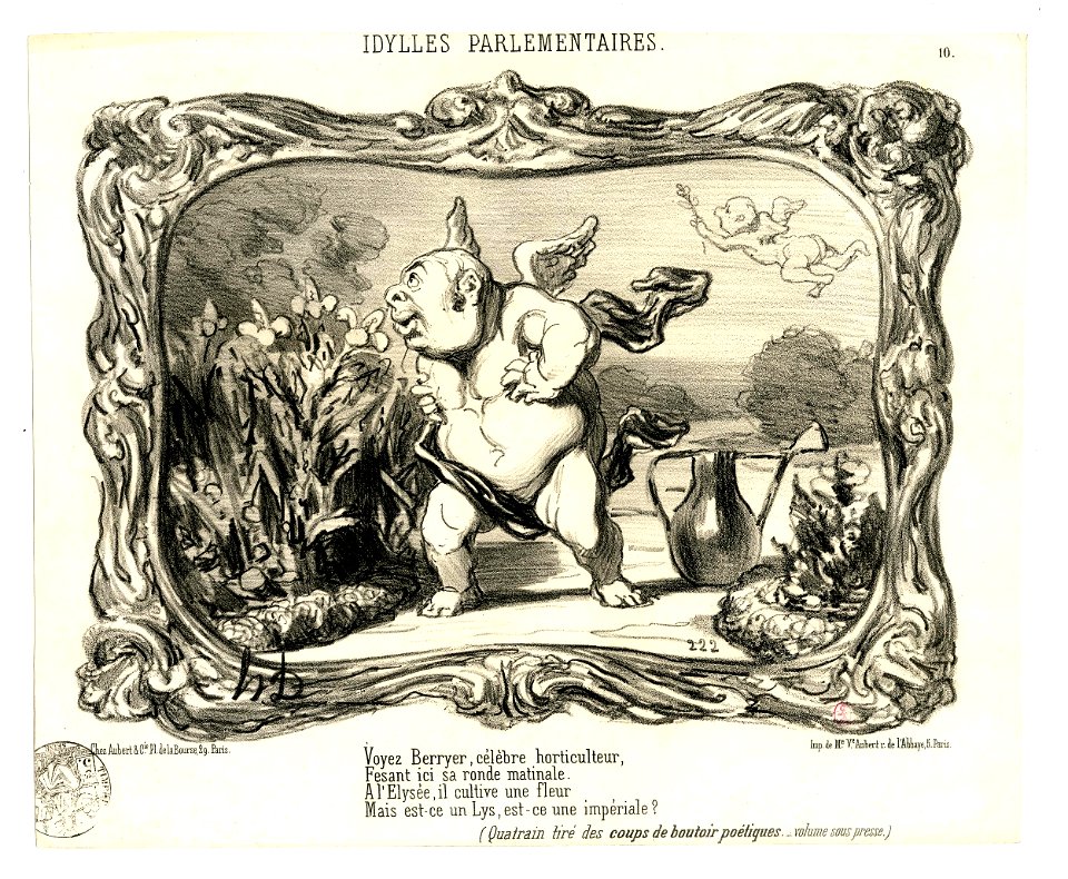 Voyez Berryer, celèbre horticulteur... (See Berryer, famous horticulturist...) (BM 1918,0511.169)
