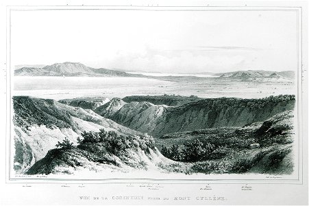 Vue de la Corinthie prise du mont Cylène - Stackelberg Otto Magnus Baron De - 1830