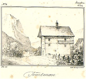 Voyage à Rome, vol 2 - 055a - Simplon-Fourtman