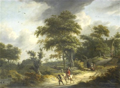 Landschap met valkenier Rijksmuseum SK-A-459