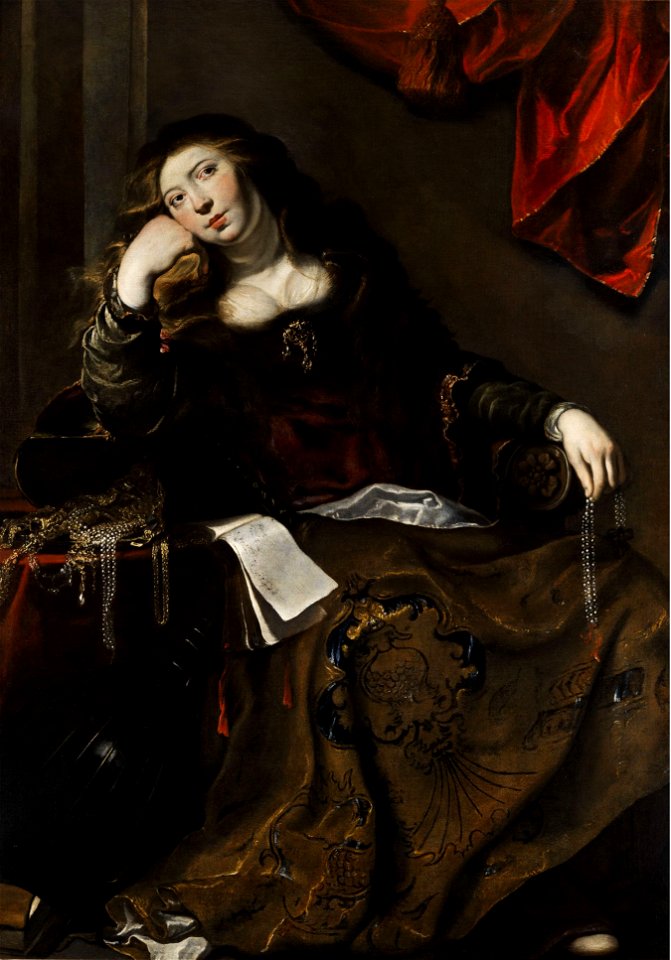 Simon de Vos - Allegory of Vanitas