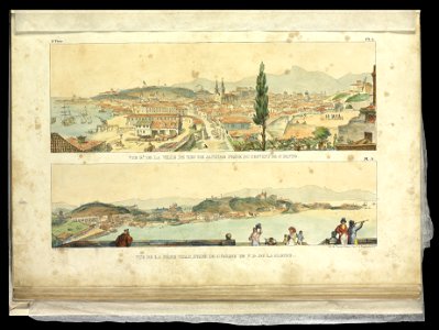 Vue de la même ville, prise de l'Égliese de N. D. de la Gloire (1), da Coleção Brasiliana Iconográfica