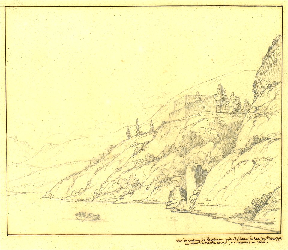 Voyage à Rome, vol 1 - 079 - Lac du Bourget