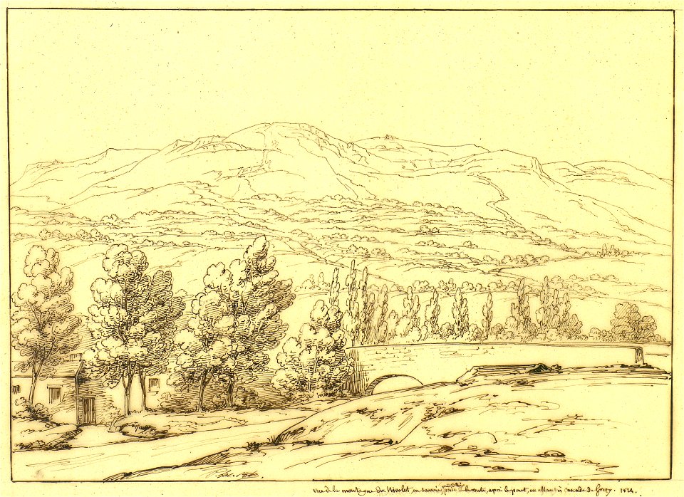 Voyage à Rome, vol 1 - 087-b - Montagne du Nivolet