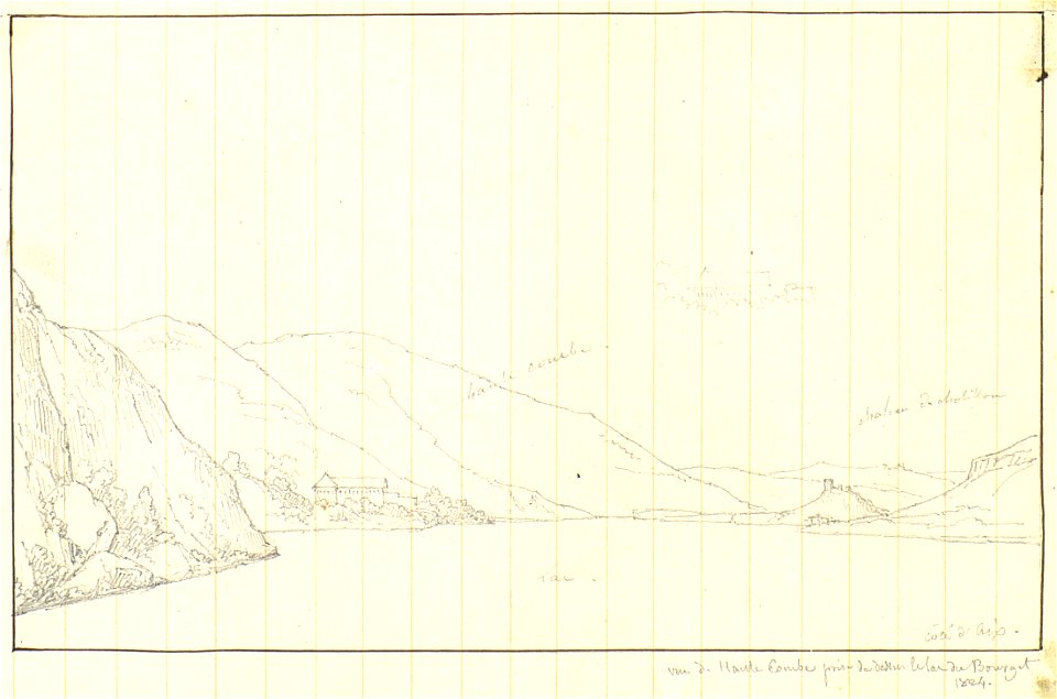 Voyage à Rome, vol 1 - 083 - Lac du Bourget