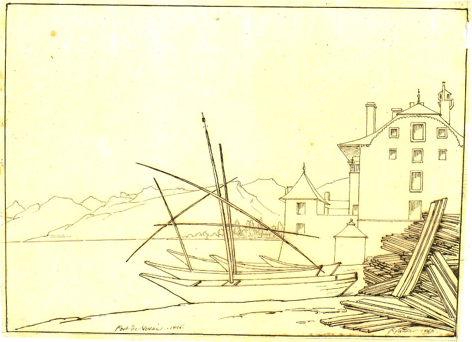 Voyage à Rome, vol 2 - 036 - Lac de Genève