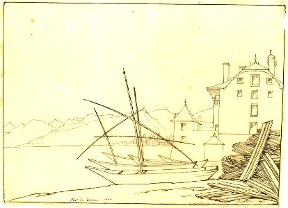 Voyage à Rome, vol 2 - 036 - Lac de Genève
