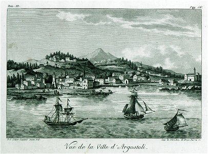 Vue de la ville d'Argostoli - Grasset De Saint-sauveur André - 1800