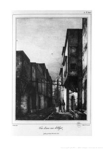 Vue d'une rue d'Alger
