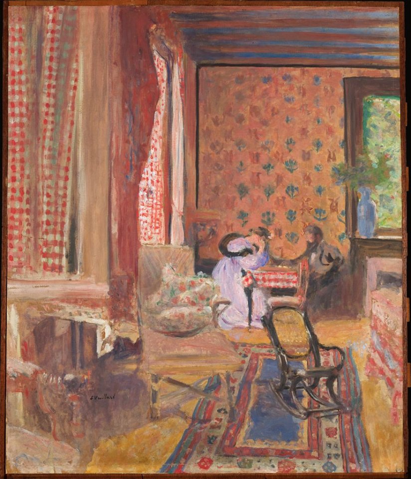Vuillard - At the Board Game, 1902