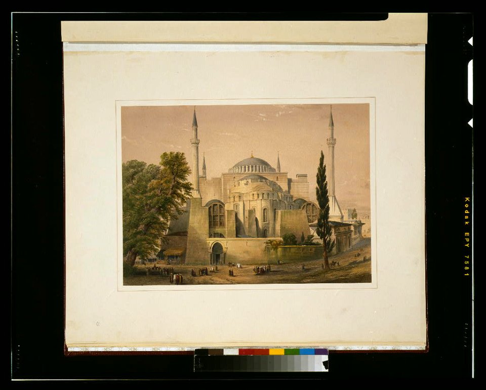Vue de la mosquée, prise de l'ancien presbytère LCCN2004666274