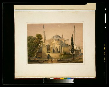 Vue de la mosquée, prise de l'ancien presbytère LCCN2004666274
