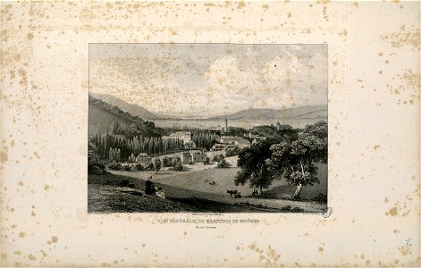 Vue générale de Bagnères de Bigorre (Hautes Pyrénées) - Fonds Ancely - B315556101 A JACOTTET 1 045