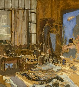 Vuillard - Maquette pour un portrait de K.X. Roussel, vers 1930