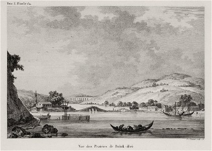 Vue des prairies de Buyuk Dere - Choiseul-gouffier Gabriel Florent Auguste De - 1822