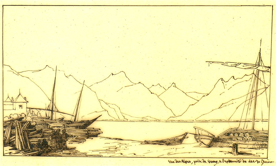 Voyage à Rome, vol 2 - 037 - Lac de Genève