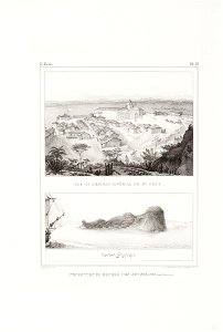 Vue du chateau Impérial de Sta. Crux (3), da Coleção Brasiliana Iconográfica