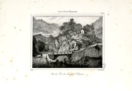 Vue du Pont de Scia, près St. Sauveur - Fonds Ancely - B315556101 A DEFER 010