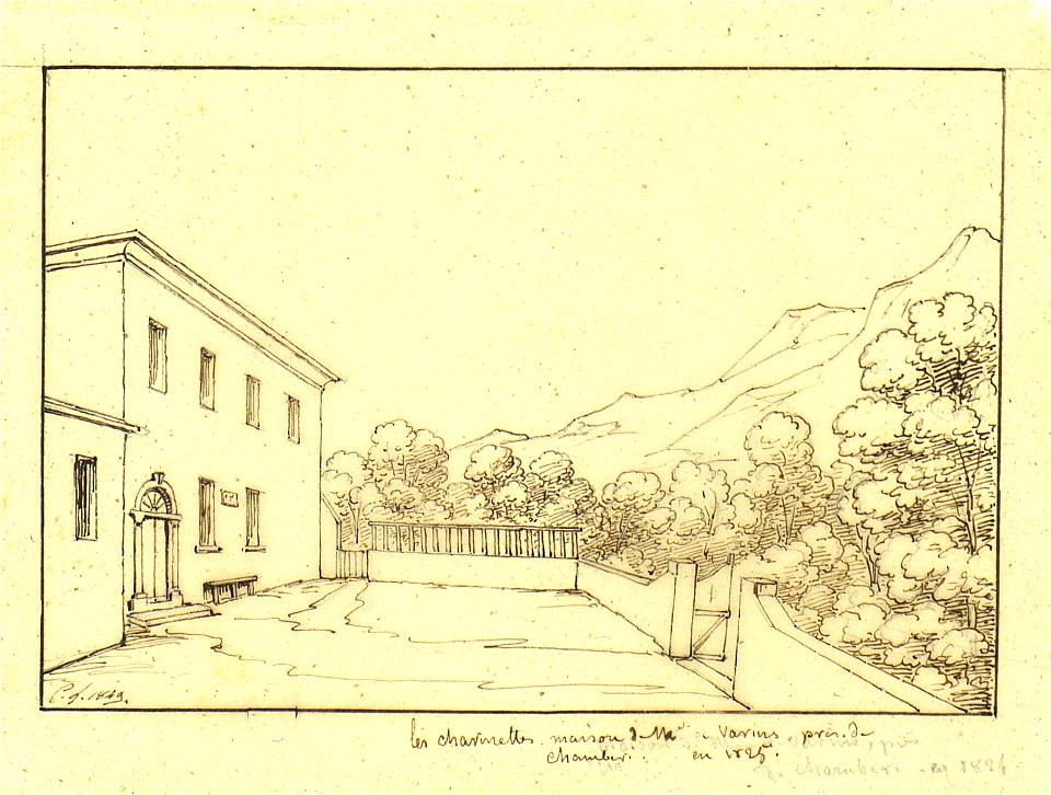 Voyage à Rome, vol 1 -069 - Les Charmettes
