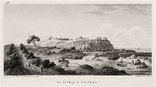 Vue du Village de Ieni-Cheher - Choiseul-gouffier Gabriel Florent Auguste De - 1822