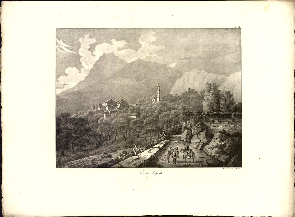 Vue de Laporta, objectnr A 59325
