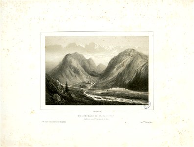 Vue générale de la Raillère, le pré, le Petit St. Sauveur et le Bain - Fonds Ancely - B315556101 A LALANNE 1 001