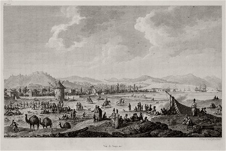 Vue de Smyrne - Choiseul-gouffier Gabriel Florent Auguste De - 1782