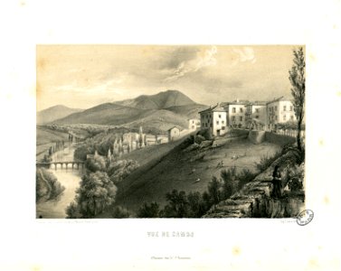 Vue de Cambo - Fonds Ancely - B315556101 A HENNEBUTTE 1 1 074