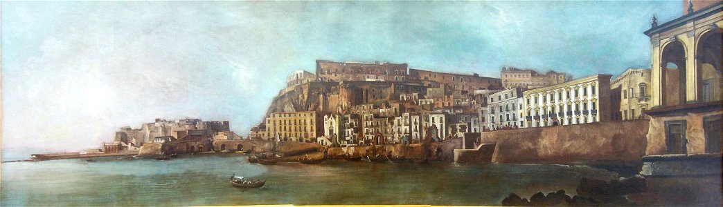 Vue de Santa Lucia à Naples