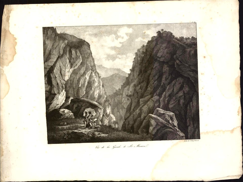 Vue de la Gueule de Sta Manzal, objectnr A 59320