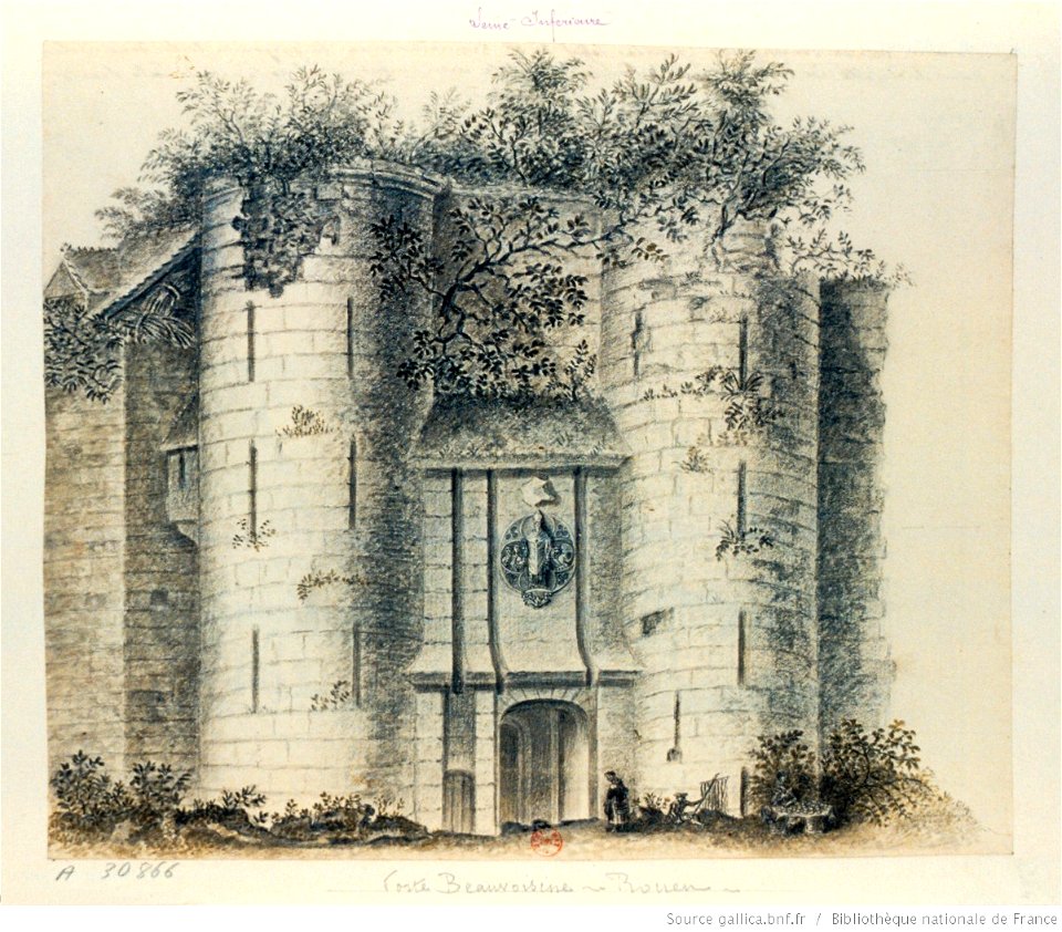 Vue Porte Beauvoisine