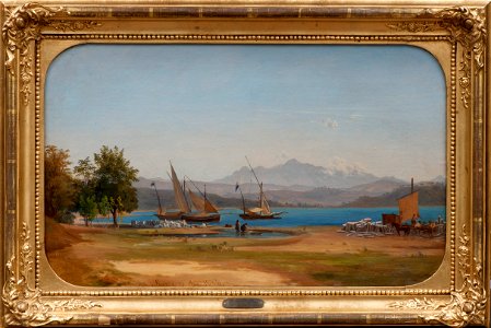 Vy från La Spezia (Joseph Magnus Stäck) - Nationalmuseum - 132781
