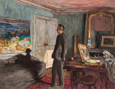 Vuillard - Portrait de Pierre Bonnard, 1930 - 1935
