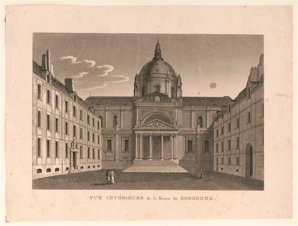 Vue interieure de la Maison de Sorbonne LCCN2004669475