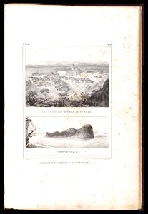 Vue du chateau impérial de Sta. Crux (2), da Coleção Brasiliana Iconográfica