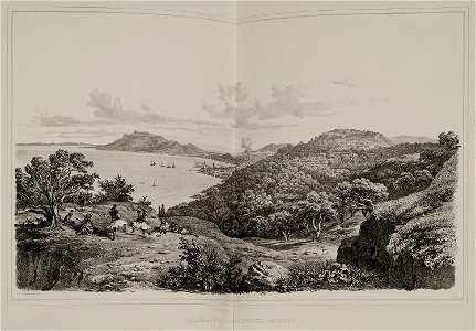 Vue et port de Zacynthe (Zante) - Stackelberg Otto Magnus Von - 1834