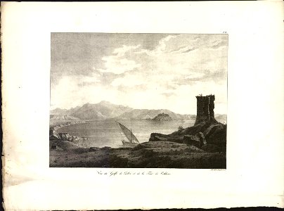Vue du Golfe de Calvi et de la Tour de Caldano, objectnr A 59323