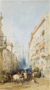 Vue du dôme de la cathédrale de Milan