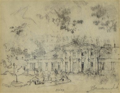 Vysokaje, Patocki. Высокае, Патоцкі (M. Zichy, 1880-99)